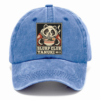 Tanuki Tonkotsu Slurp Club Classic Cap – Summer Sky