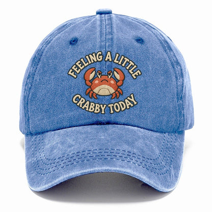 Crab Animal Puns Classic Cap – Summer Sky