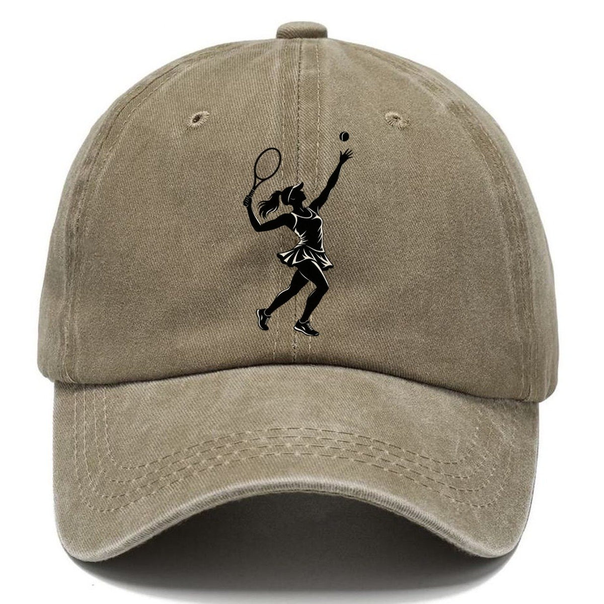 Woman Tennis Player Classic Cap – Warm Sand