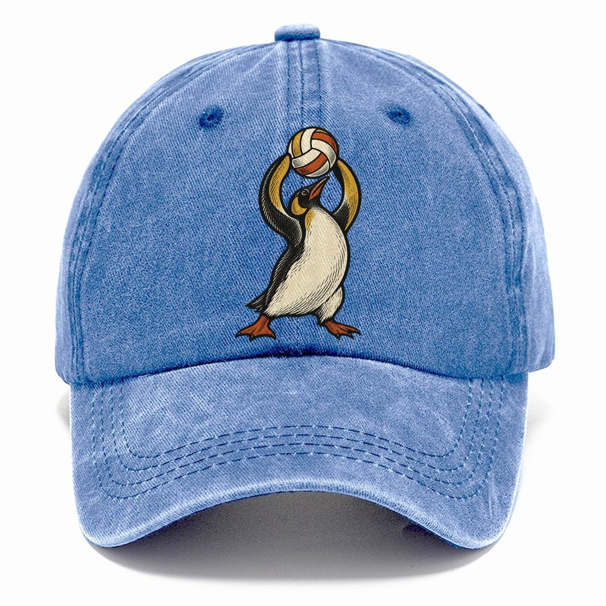 Penguin Volleyball Setter Sundown Familiars Classic Cap – Summer Sky