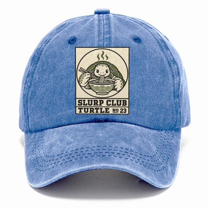 Turtle Patient Slurp Club Classic Cap – Summer Sky