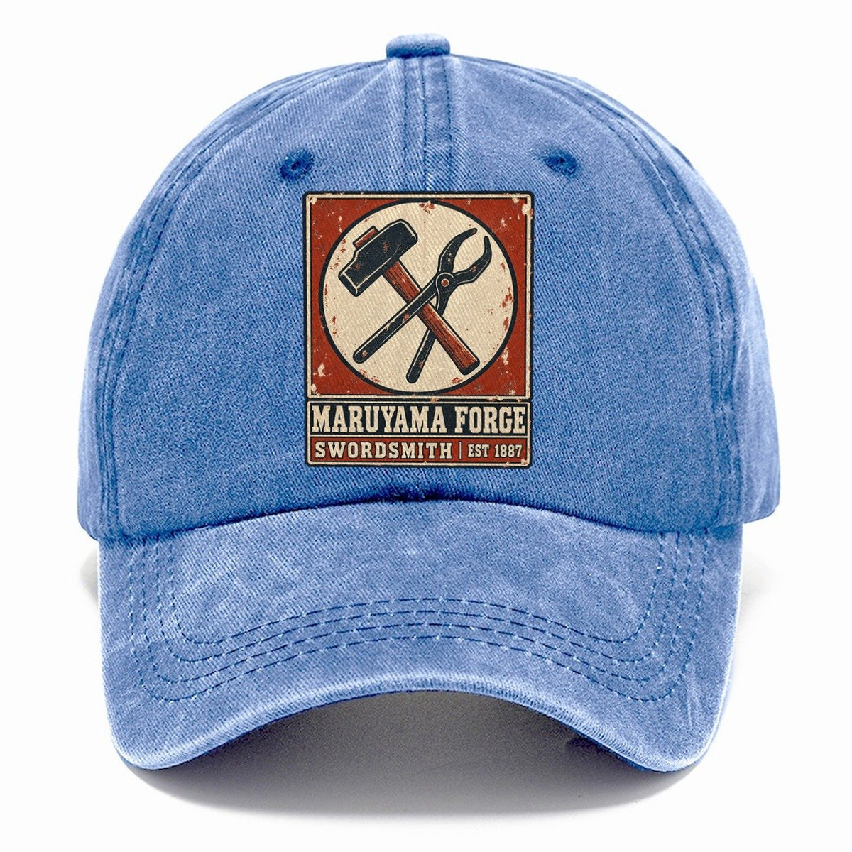 Maruyama Forge Noren Trade Co Classic Cap – Summer Sky