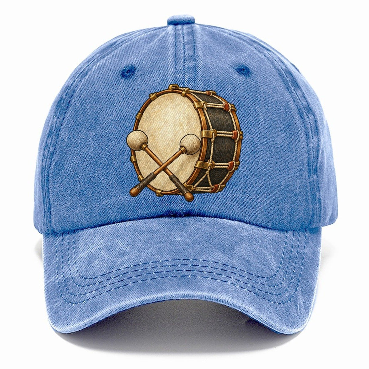 Marching Bass Drum Fan Favorites Classic Cap – Summer Sky