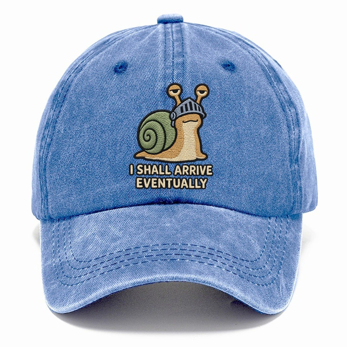 Snail Knight Weary Court Classic Cap – Summer Sky
