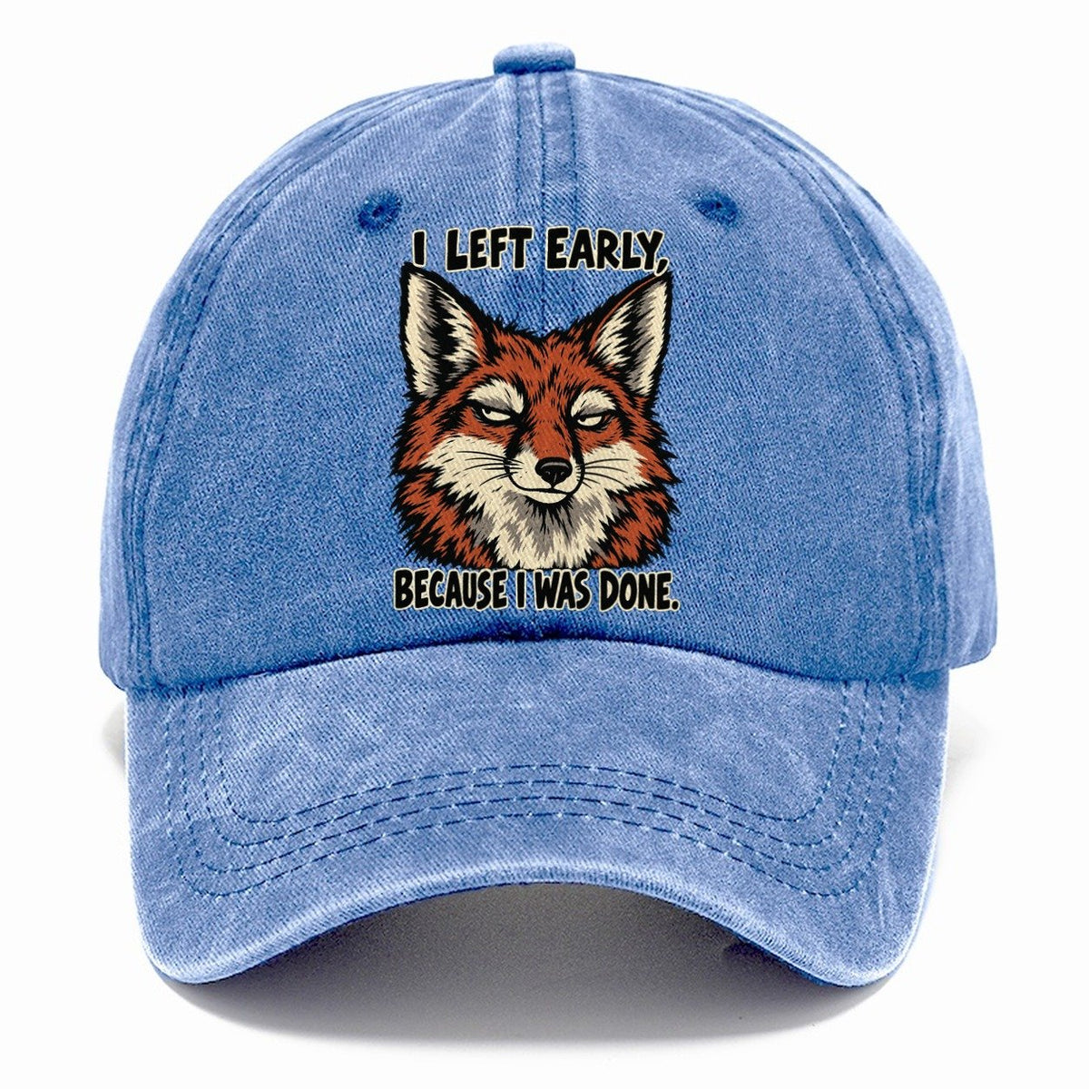 I Left Early Feral Logic Classic Cap – Summer Sky