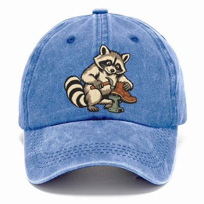 Raccoon Cobbler Sundown Familiars Classic Cap – Summer Sky
