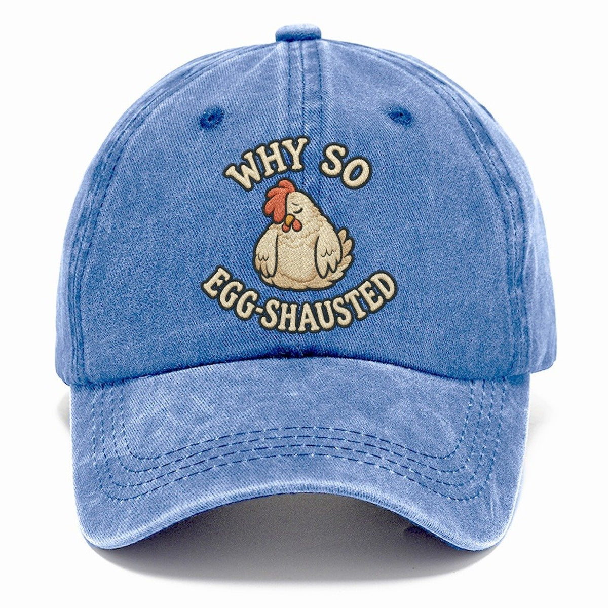 Chicken Animal Puns Classic Cap – Summer Sky