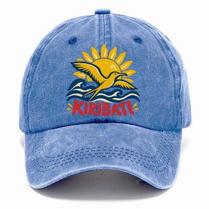 Kiribati Sun Bird Classic Cap – Summer Sky