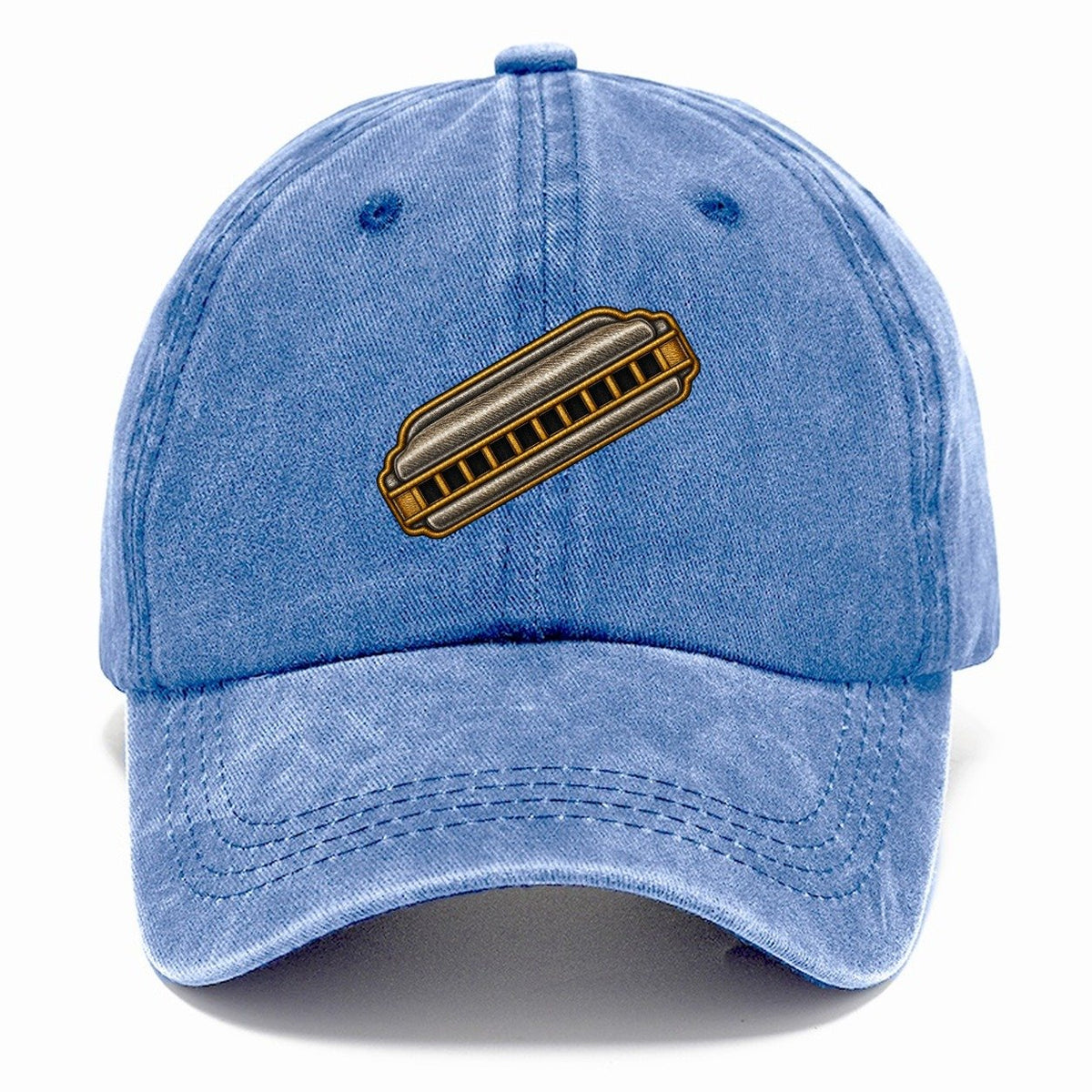 Ten Hole Harmonica Classic Cap – Summer Sky