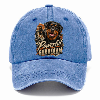 Powerful Guardian Rottweiler Classic Cap – Summer Sky