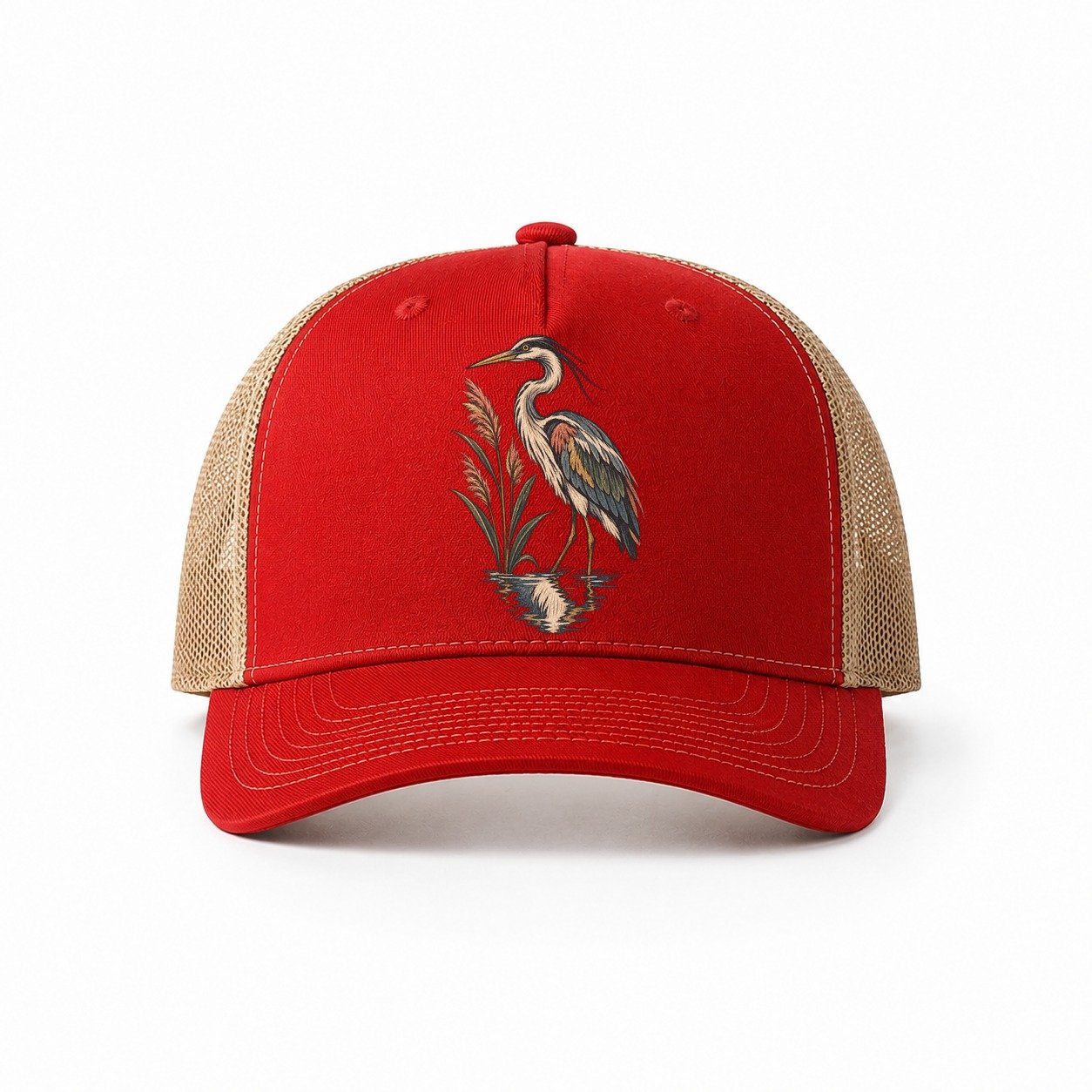 Red-Khaki — front view