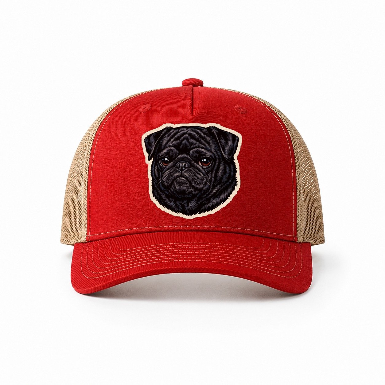 Red-Khaki — front view