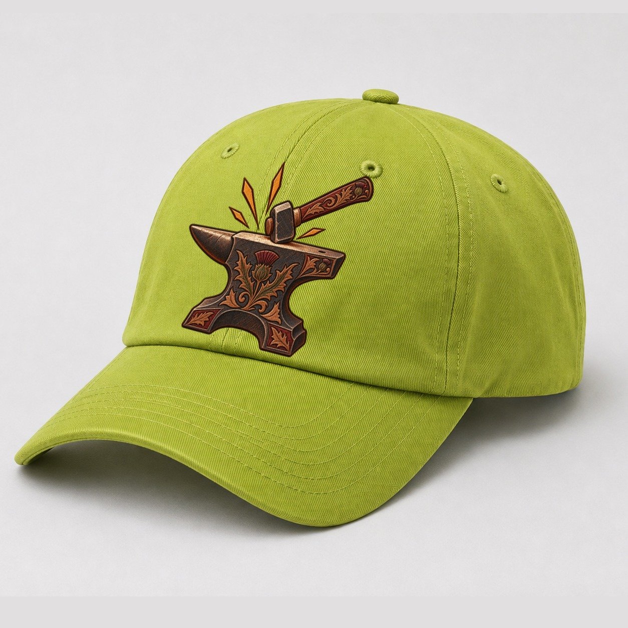 Fluorescent Green — angle view