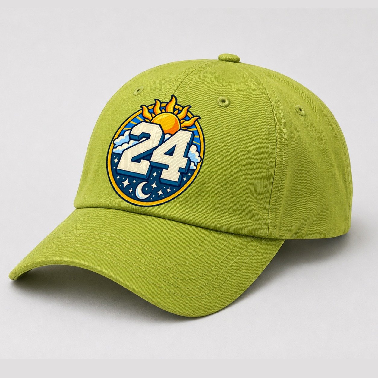 Fluorescent Green — angle view