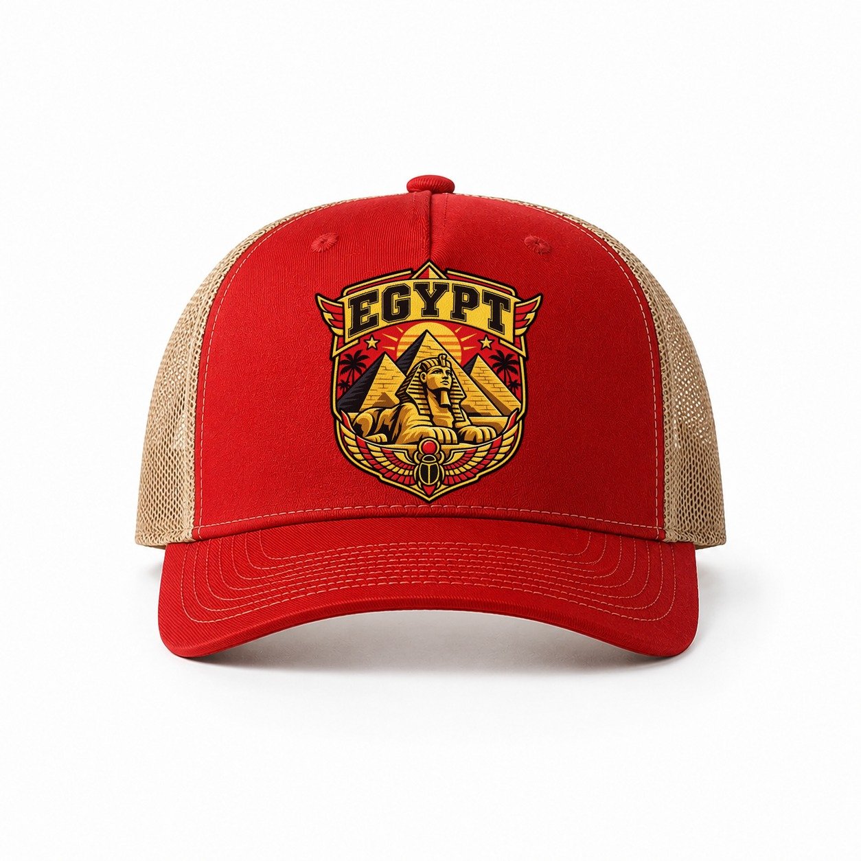 Red-Khaki — front view