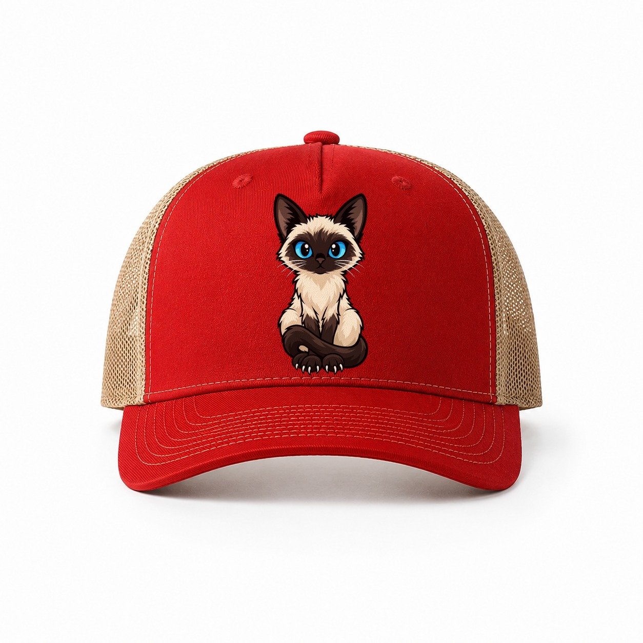 Red-Khaki — front view