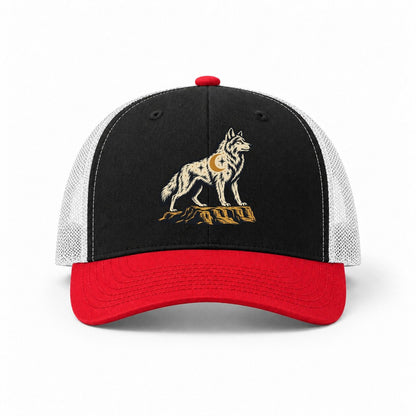 Black-Red-White — front view