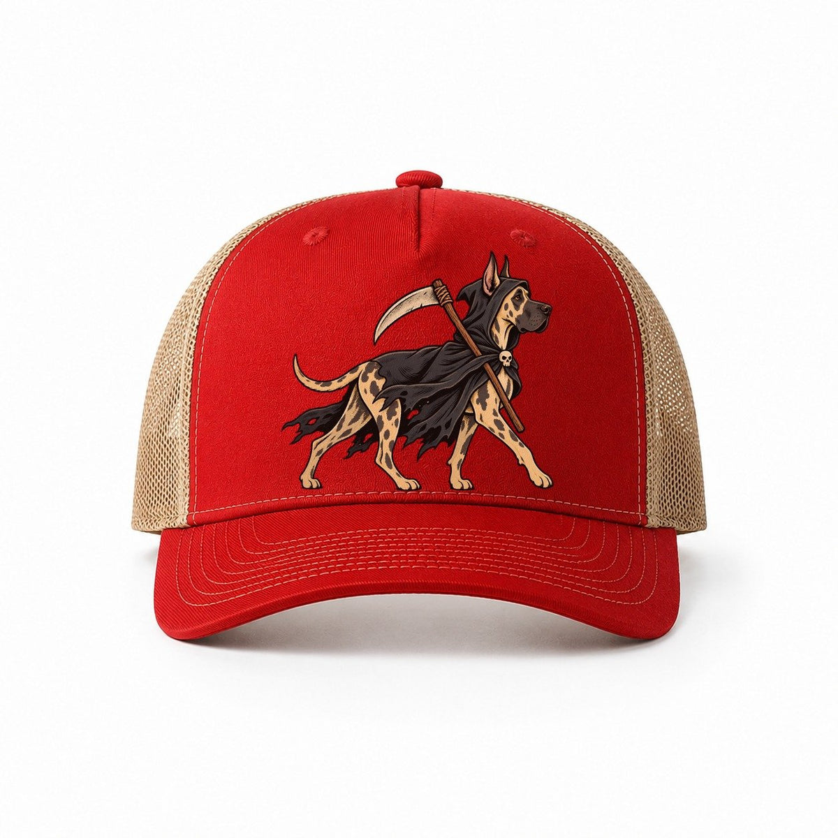 Red-Khaki — front view