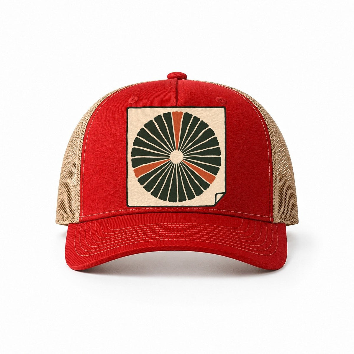 Red-Khaki — front view