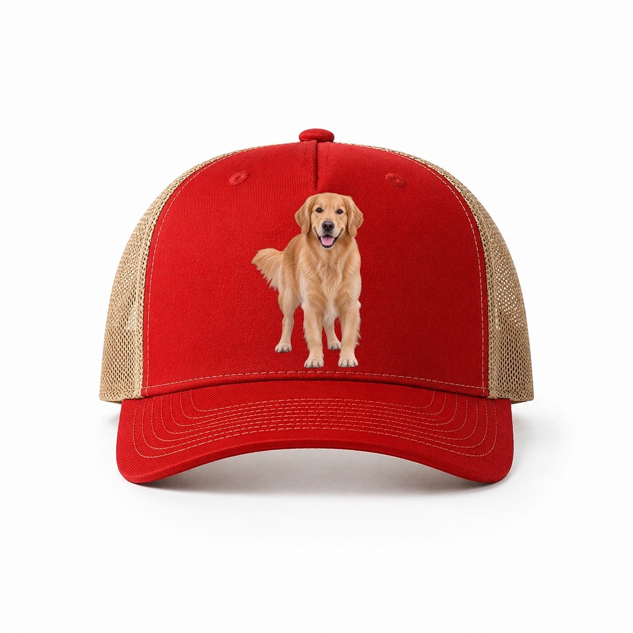 Red-Khaki — front view