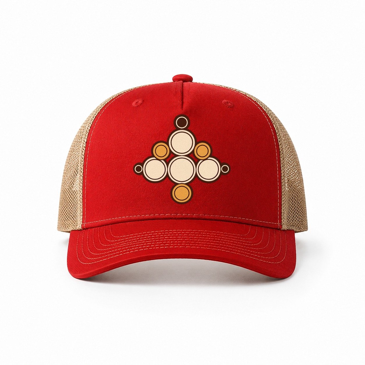 Red-Khaki — front view