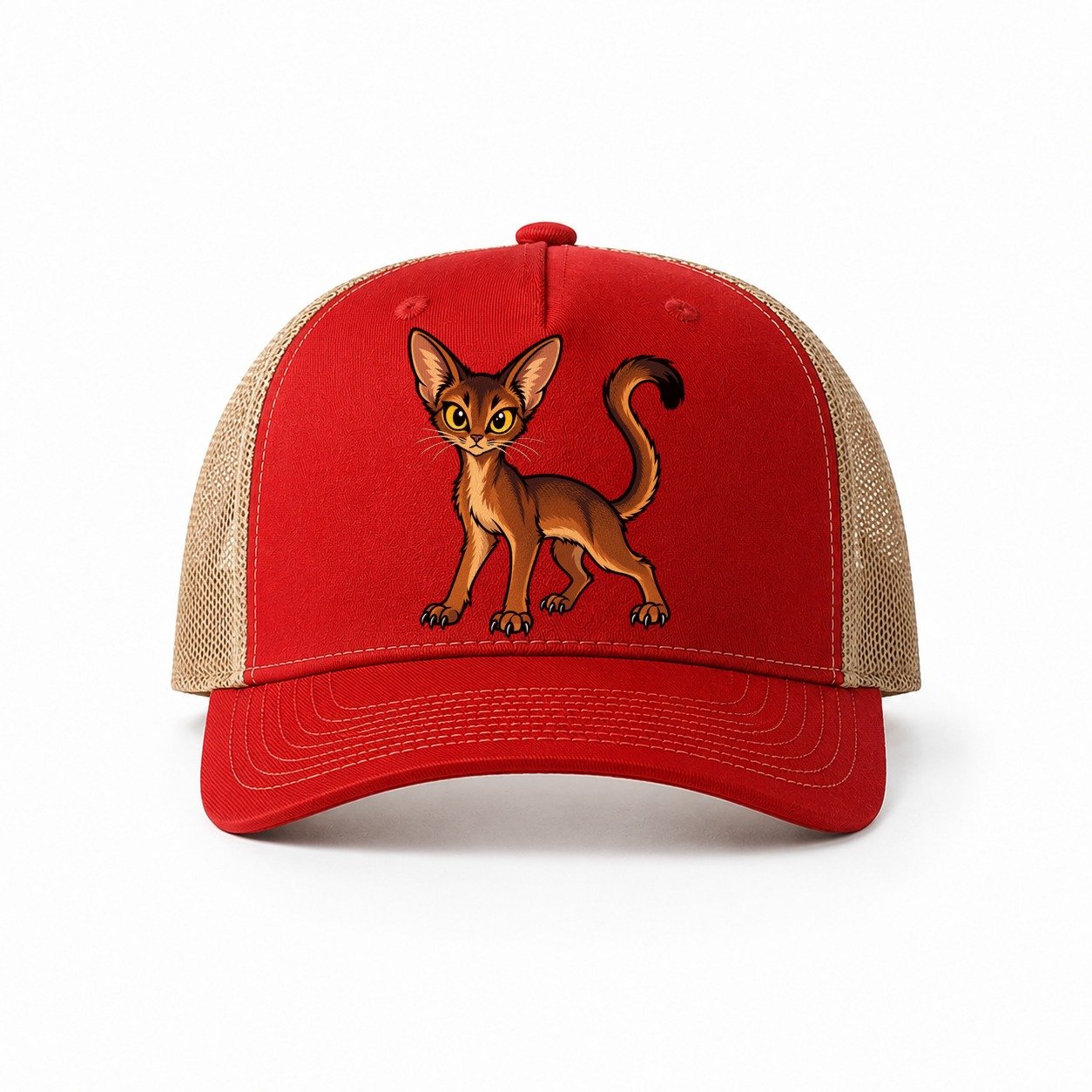 Red-Khaki — front view