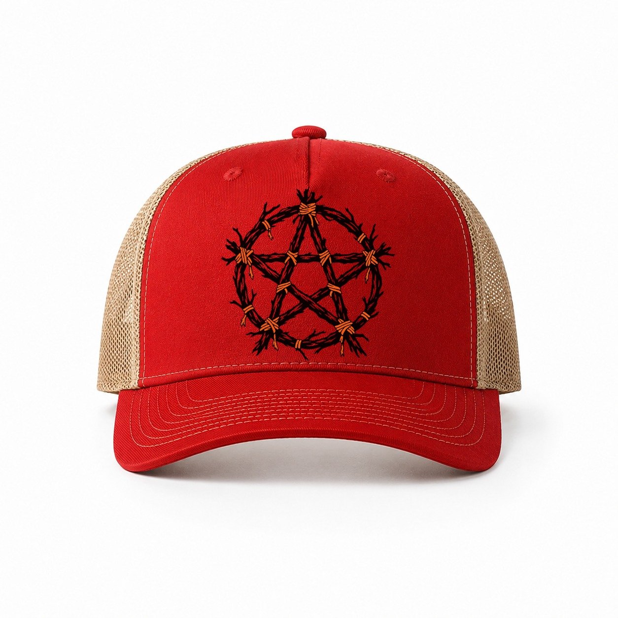 Red-Khaki — front view