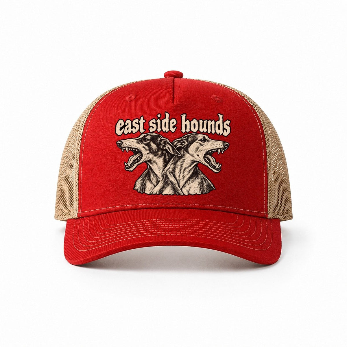 Red-Khaki — front view