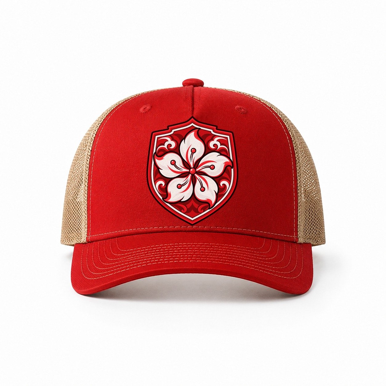 Red-Khaki — front view