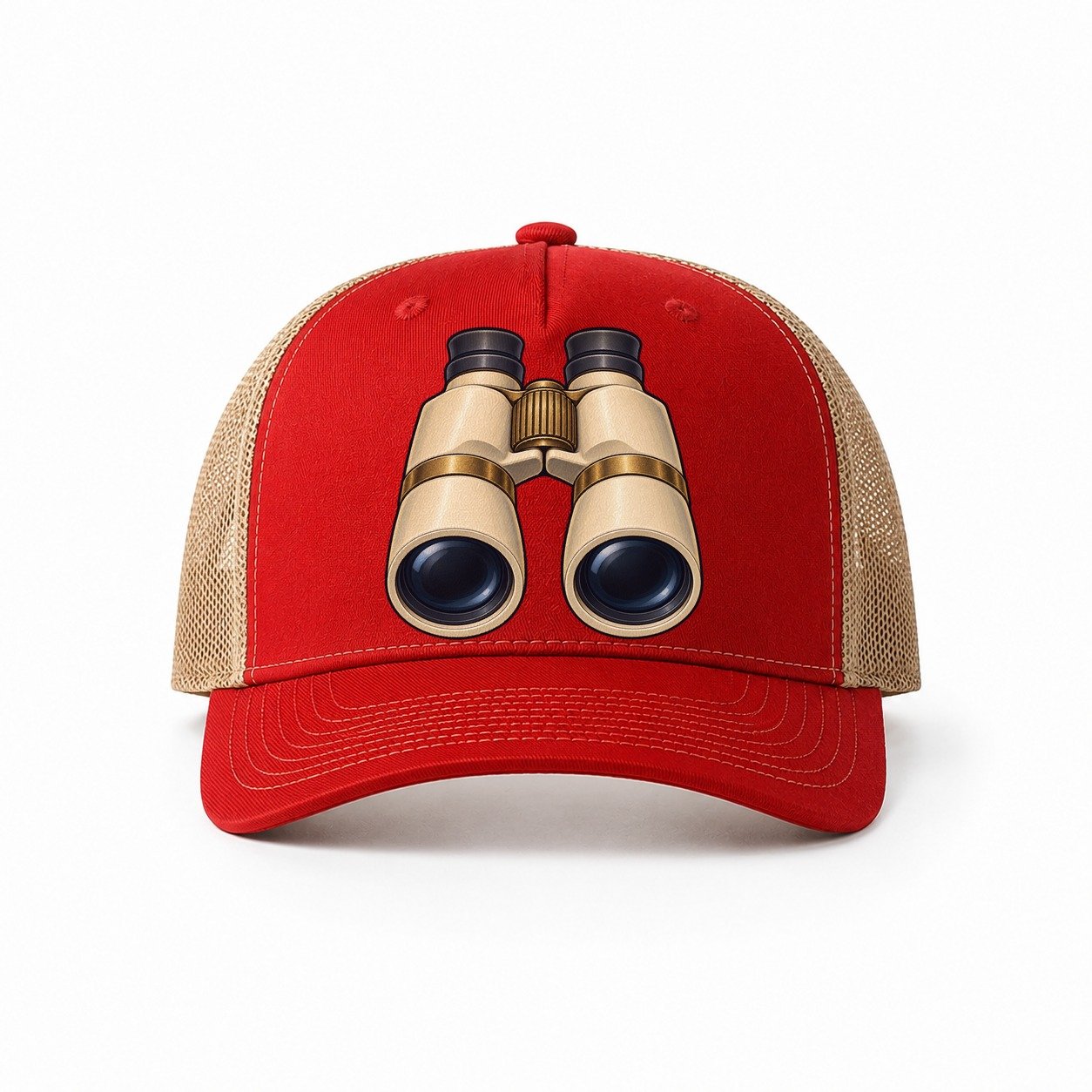 Red-Khaki — front view