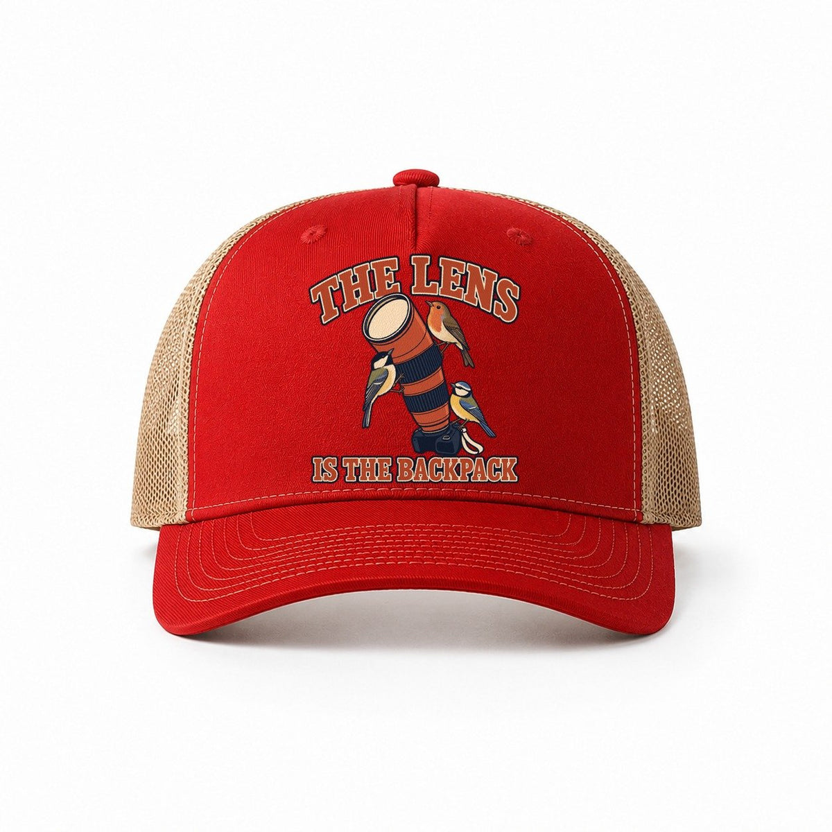 Red-Khaki — front view