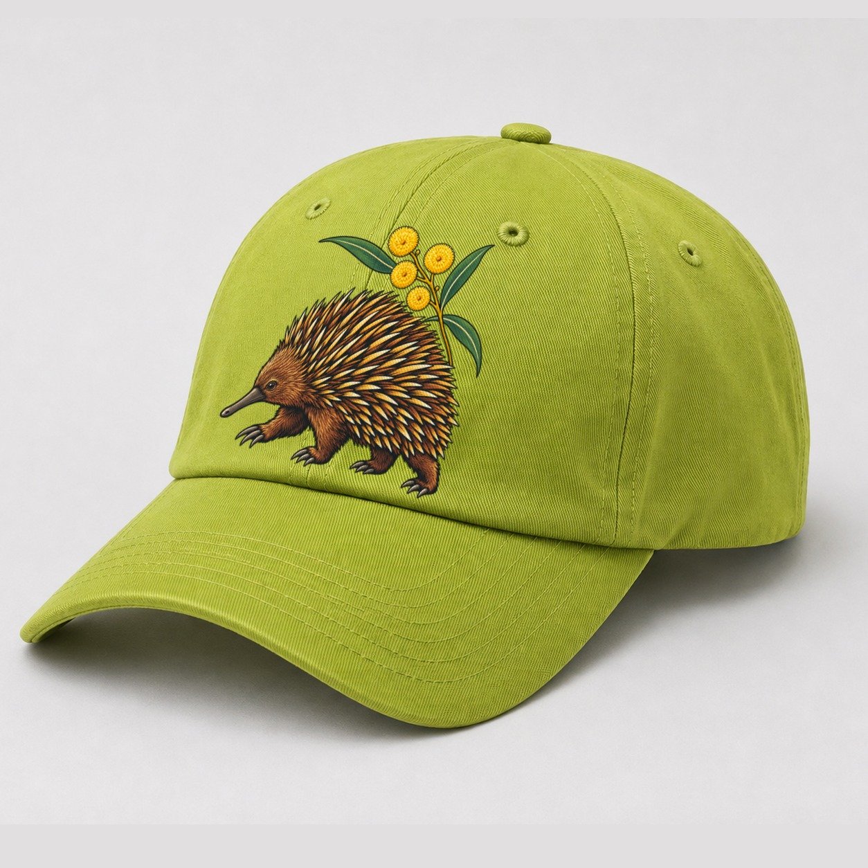 Fluorescent Green — angle view