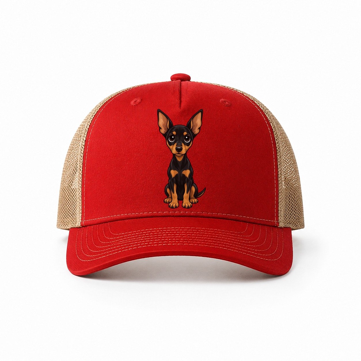 Red-Khaki — front view