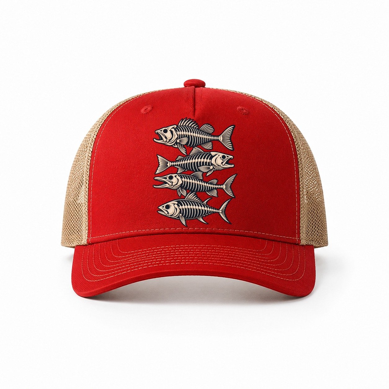 Red-Khaki — front view