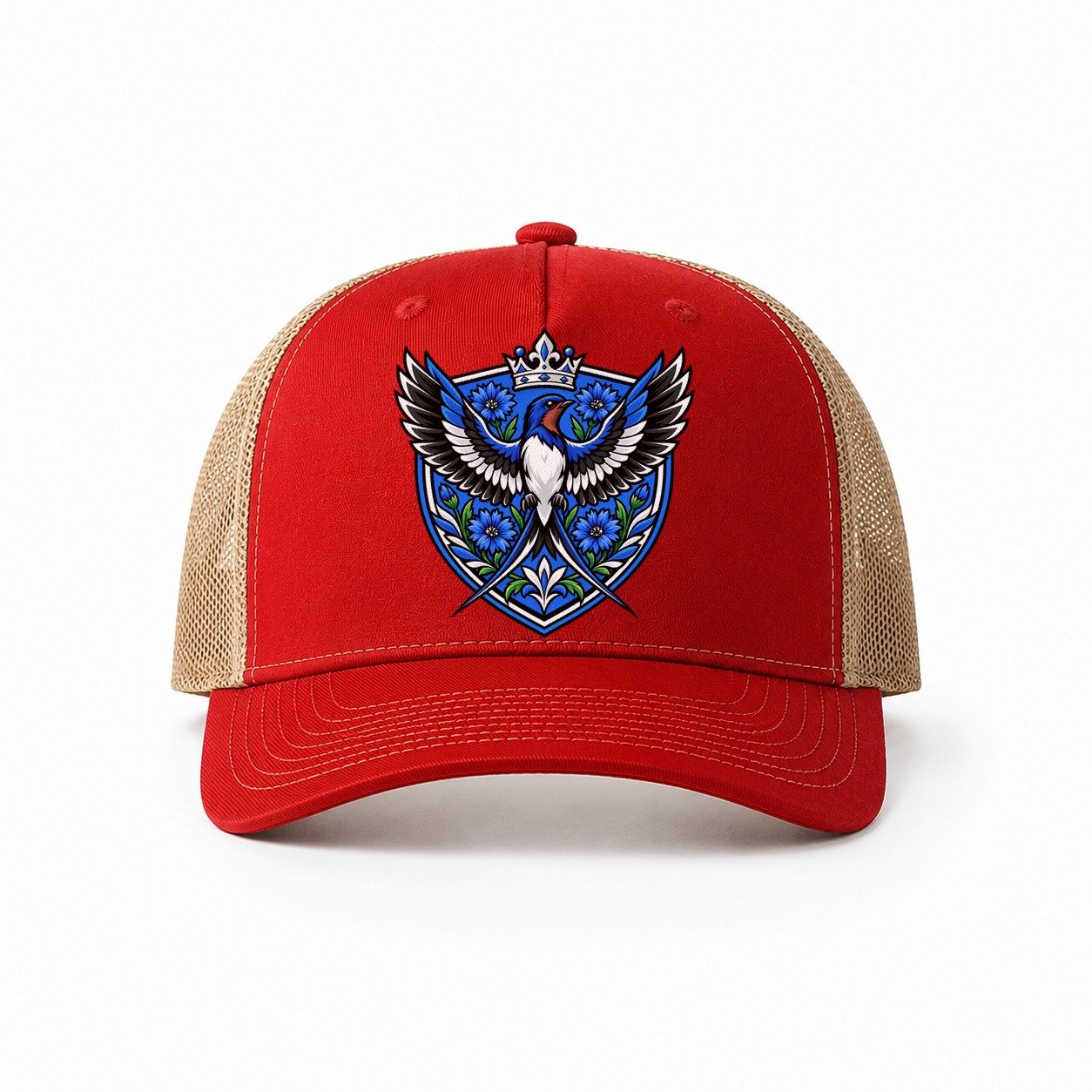 Red-Khaki — front view