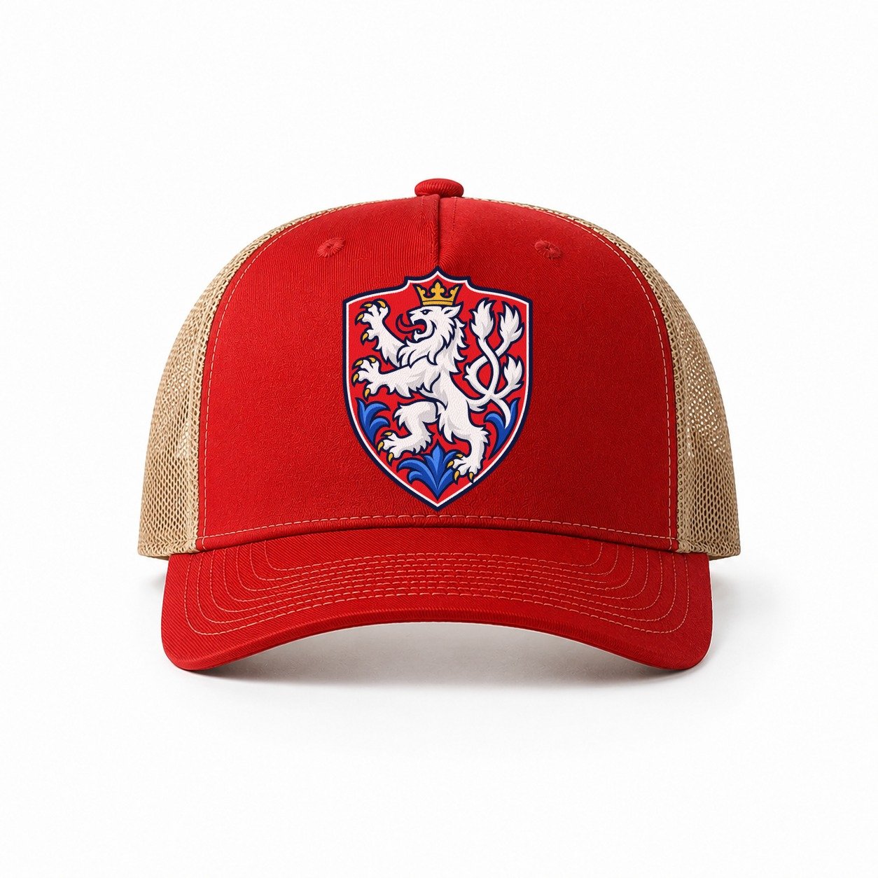 Red-Khaki — front view