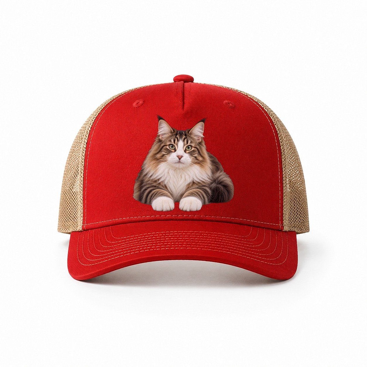 Red-Khaki — front view