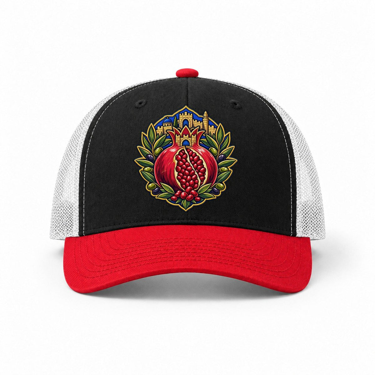 Black-Red-White — front view