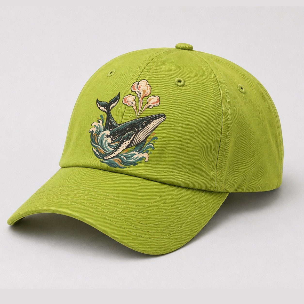 Fluorescent Green — angle view