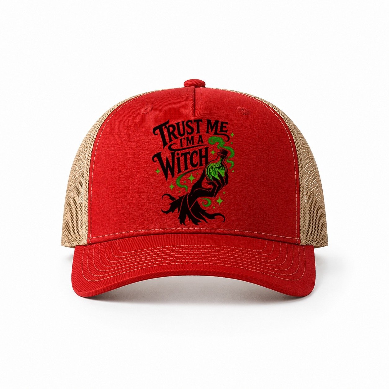 Red-Khaki — front view
