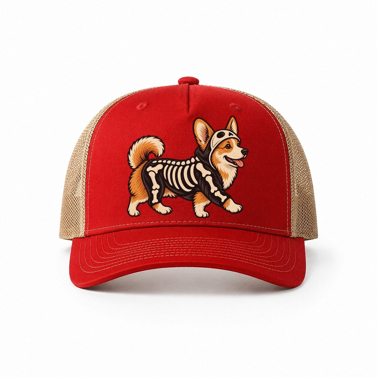 Red-Khaki — front view