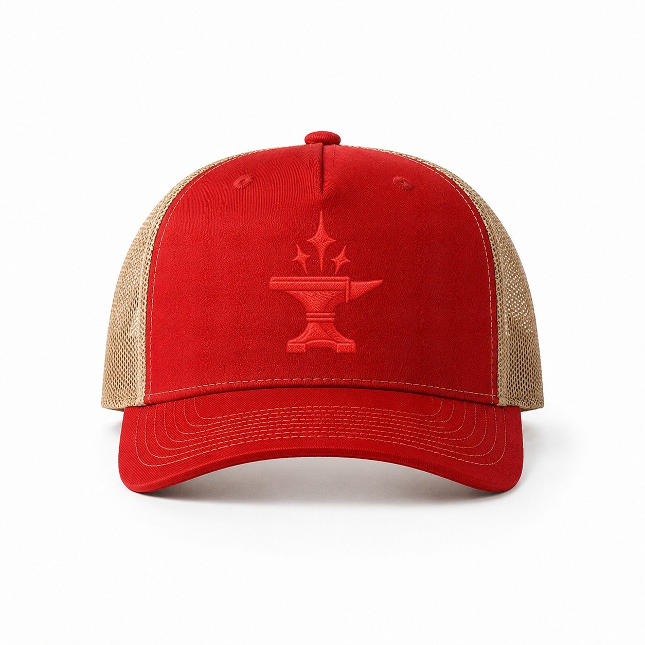 Red-Khaki — front view