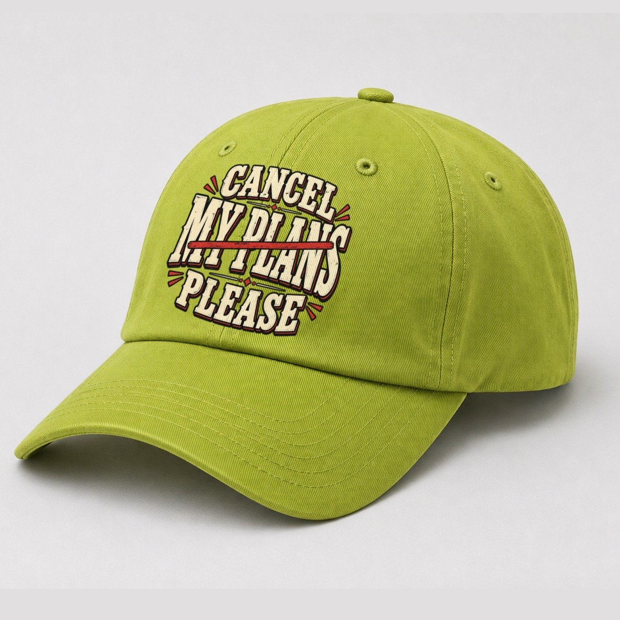 Fluorescent Green — angle view