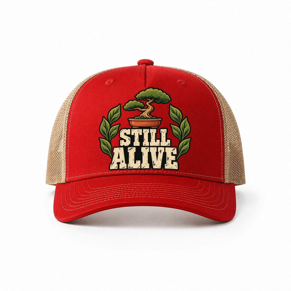 Red-Khaki — front view