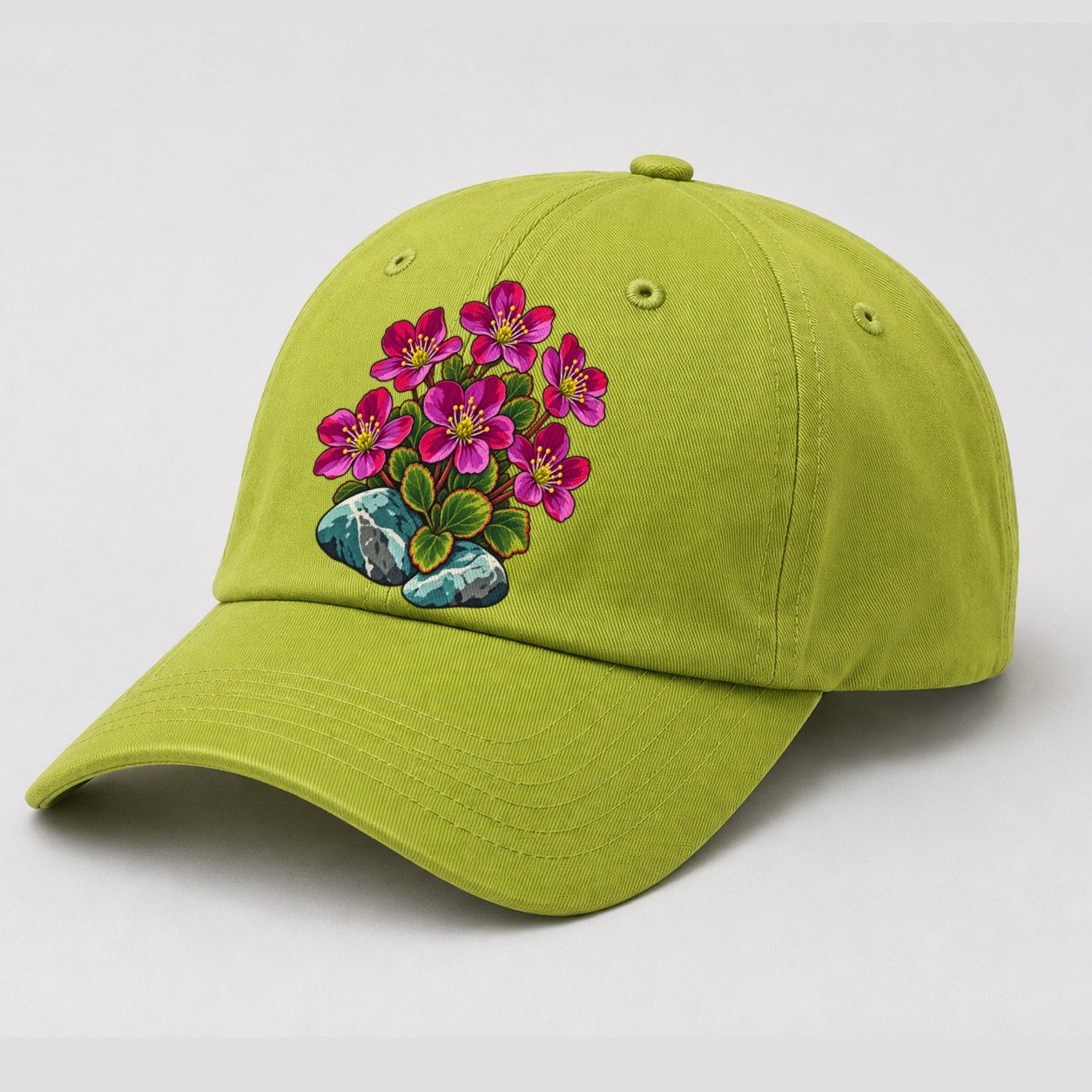 Fluorescent Green — angle view