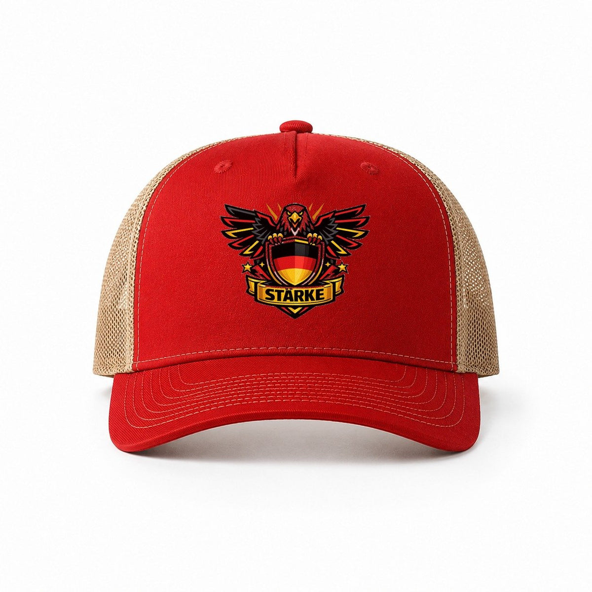 Red-Khaki — front view
