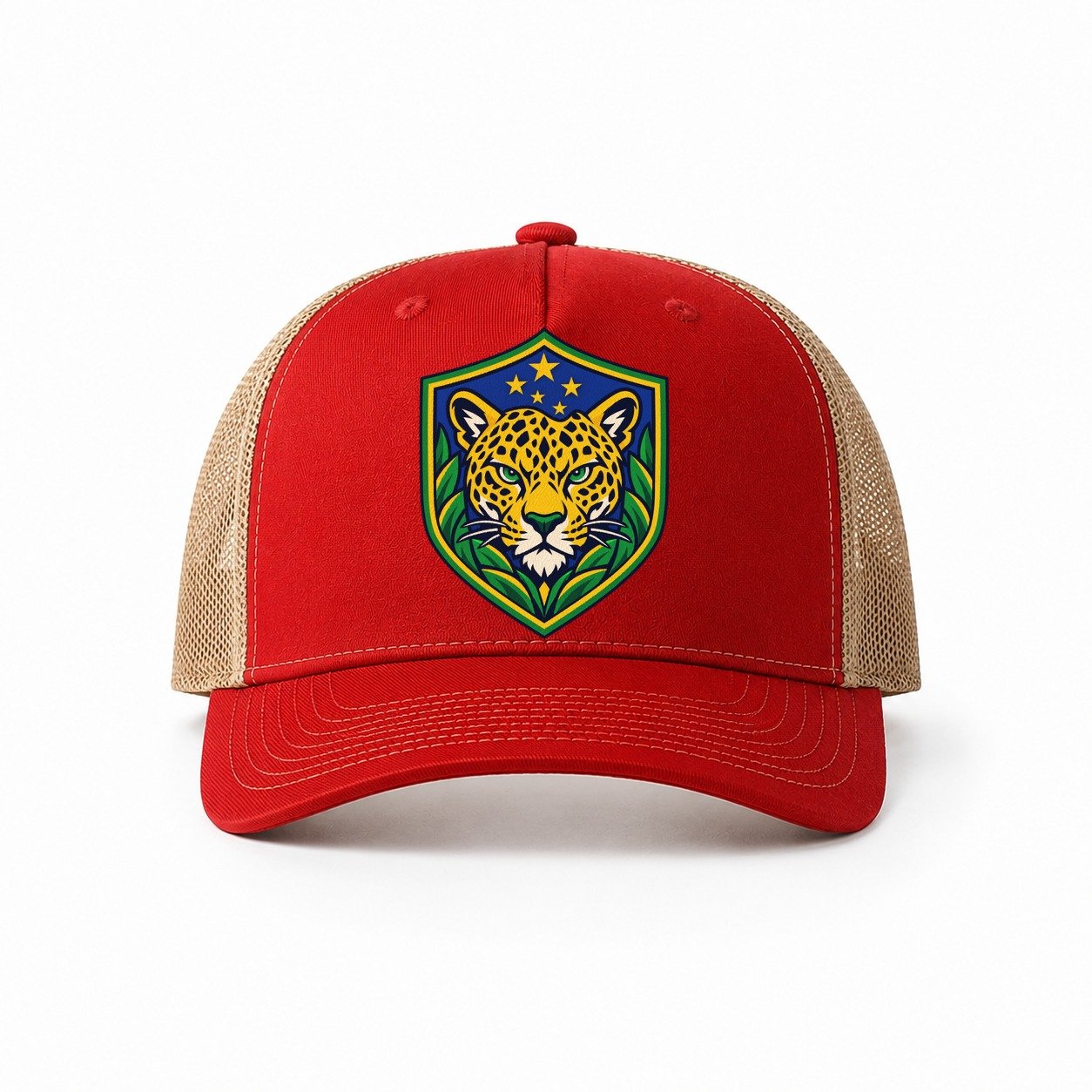 Red-Khaki — front view