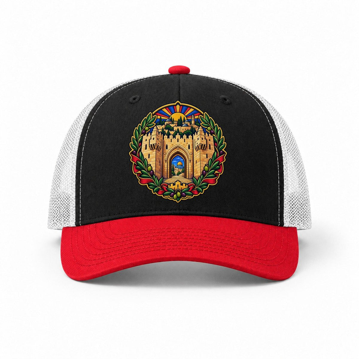 Black-Red-White — front view