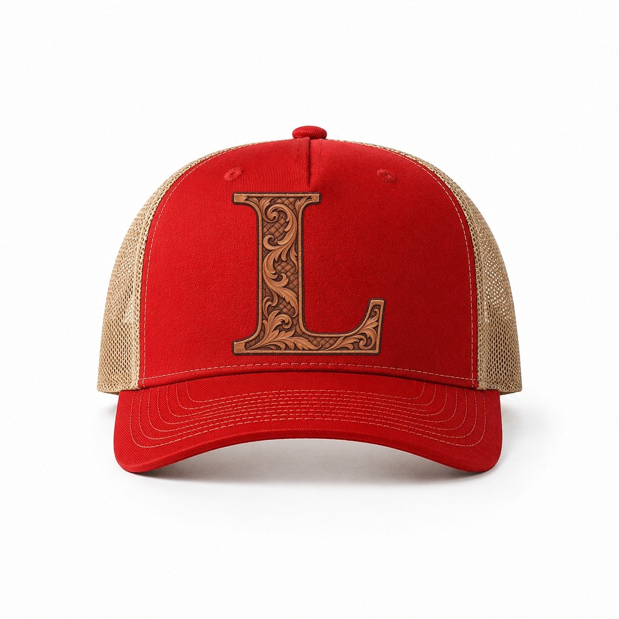 Red-Khaki — front view