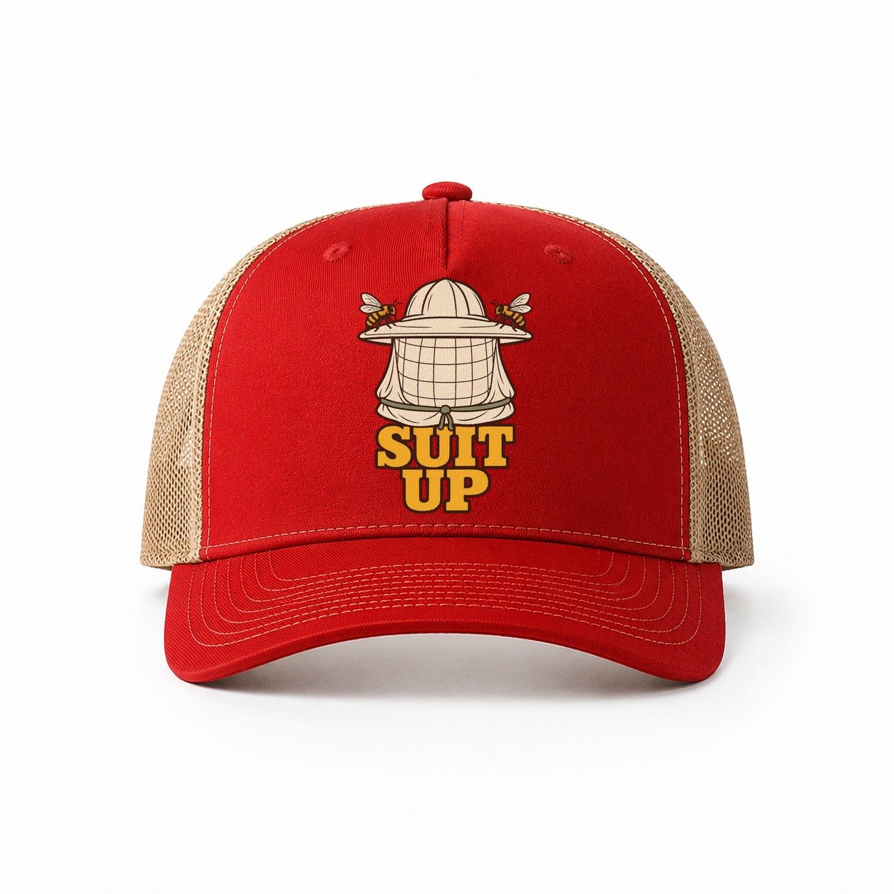 Red-Khaki — front view